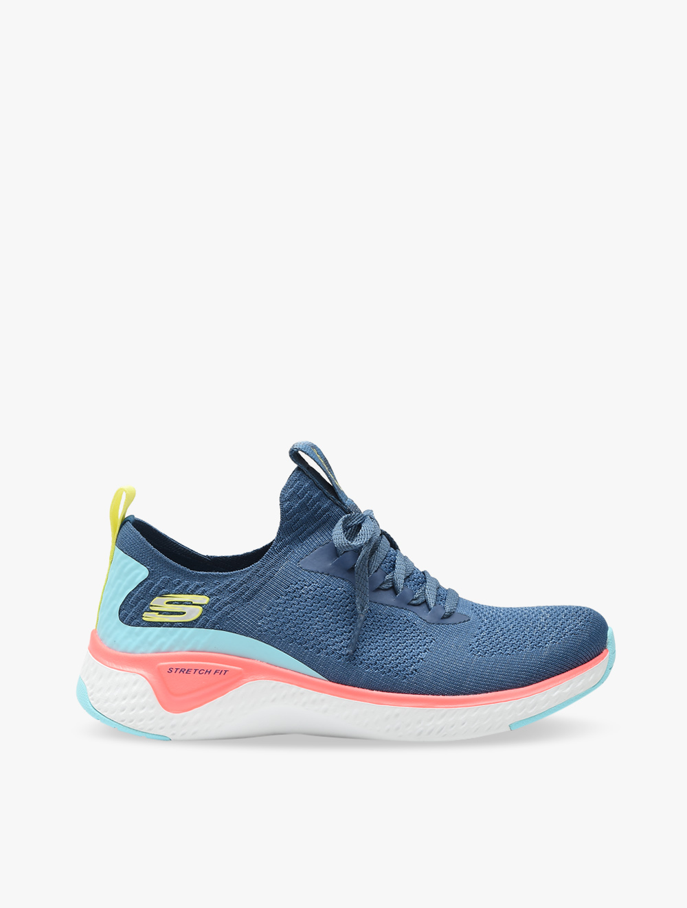 Skecher Solar Fuse Womens Training Shoes - Slate Pink