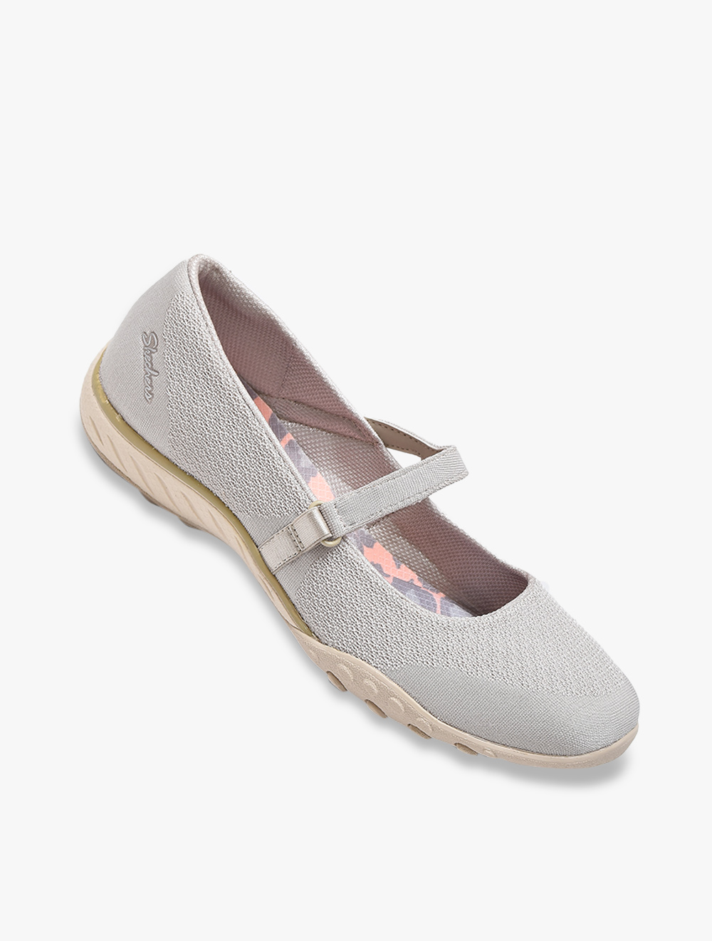 Skechers Relaxed Fit: Breathe Easy - Love Too Womens Sneaker Shoes - Natural