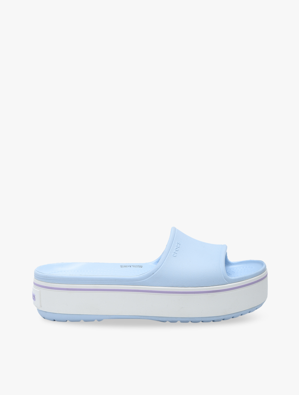 crocs crocband platform slide