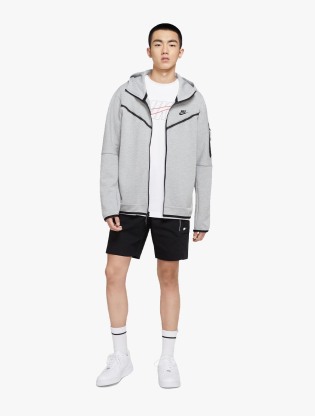 Nike Sportswear Tech Fleece Men's Full-Zip Hoodie -  DK GREY HEATHER/BLACK6