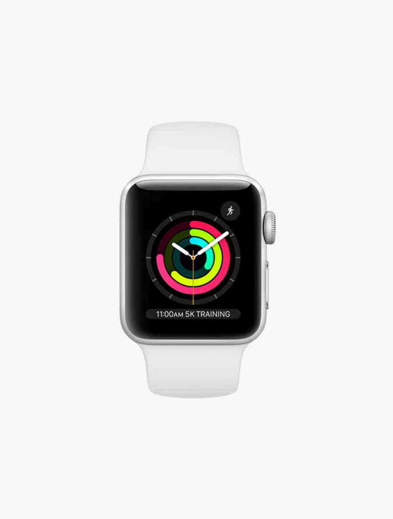 Apple Watch Series 3 Gps 42mm Silver Aluminum Case With White Sport Band Best Buy Canada