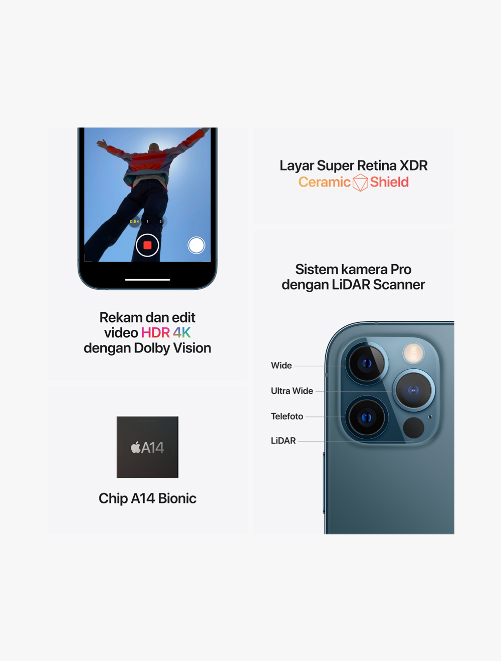iPhone 12 Pro Max 512GB Pacific Blue thumbnail 6