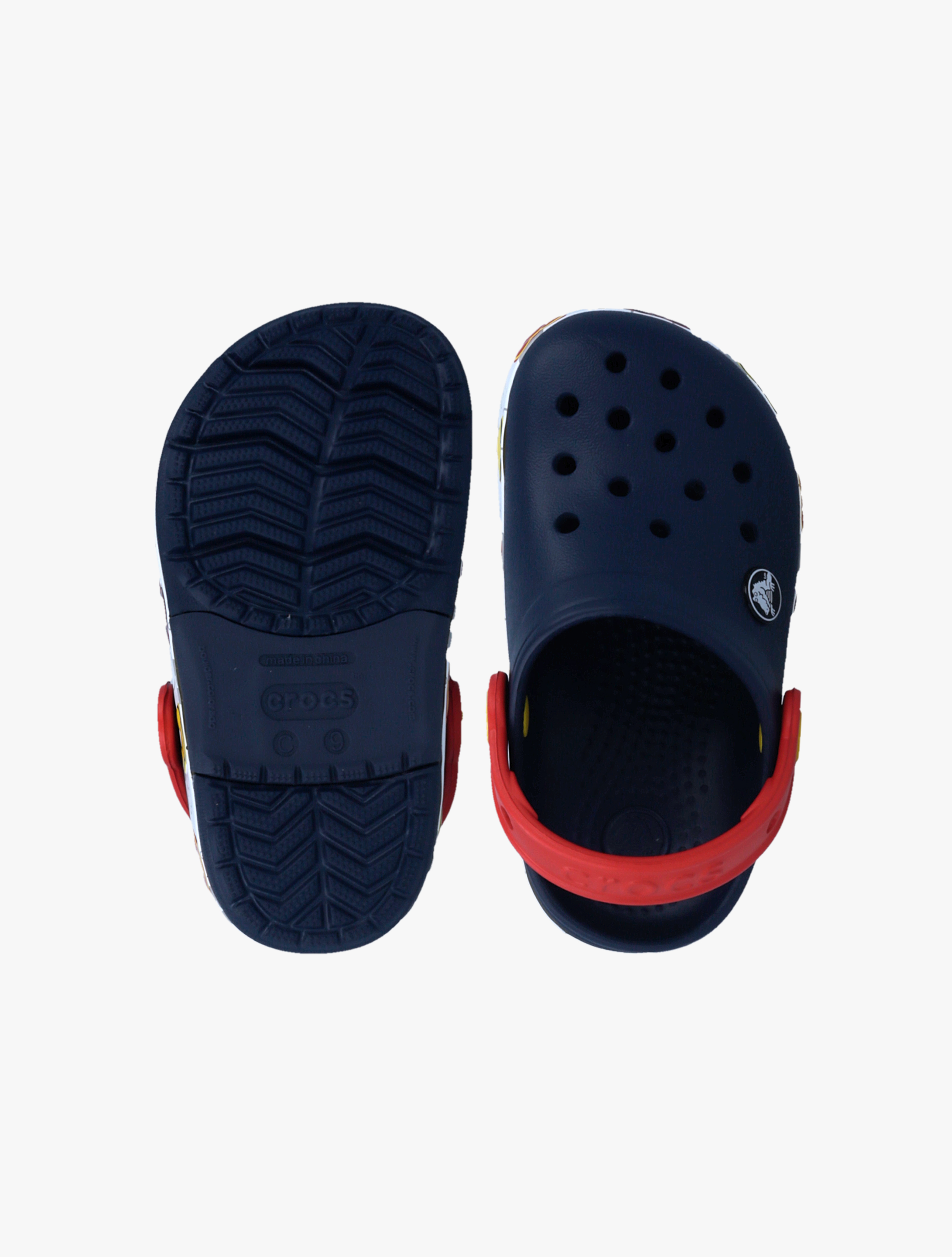 mickey mouse croc flip flops