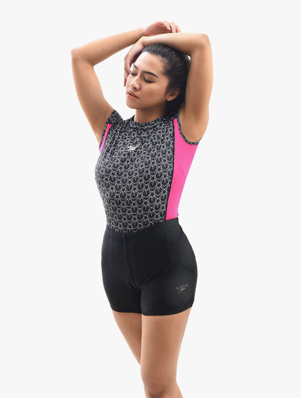 speedo women's rash guard