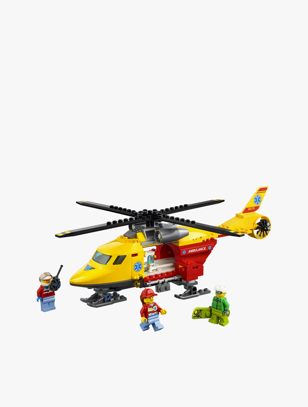 ambulance helicopter lego