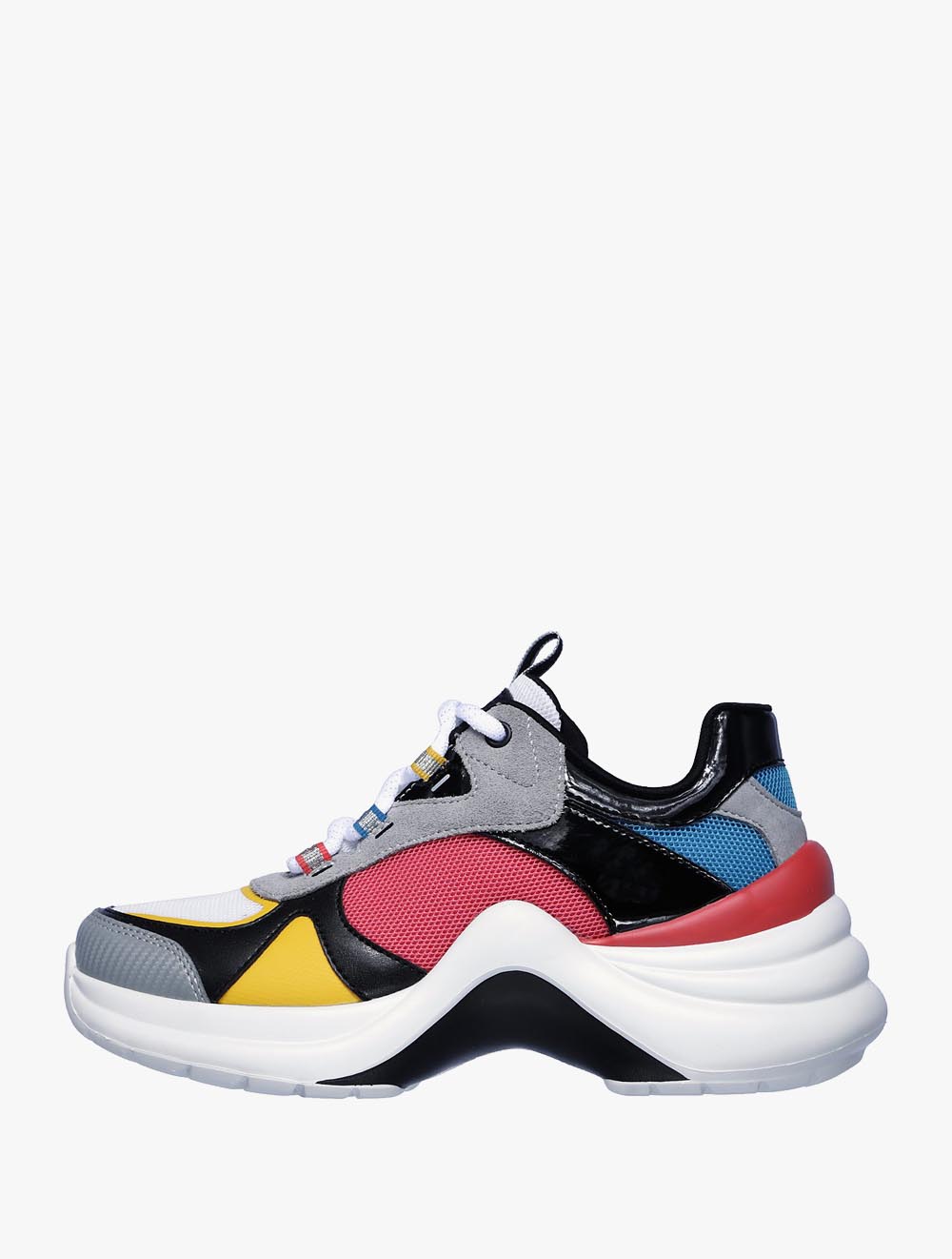 Skechers Solei St. - Groovy Sole Womens Sneakers Shoes - Multicolor