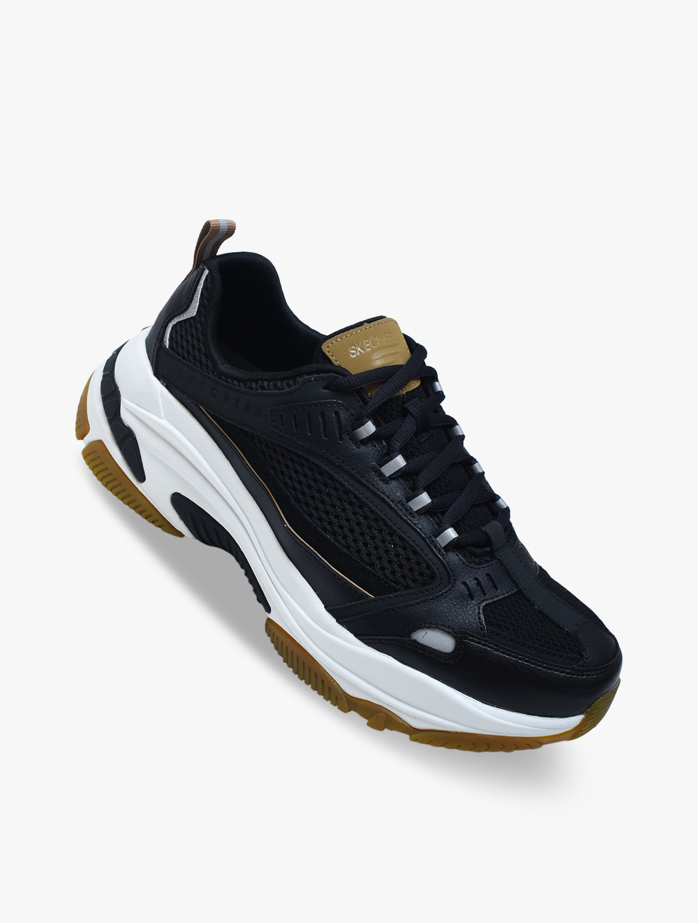 Skechers S Quad Mens Sneaker Shoes Black