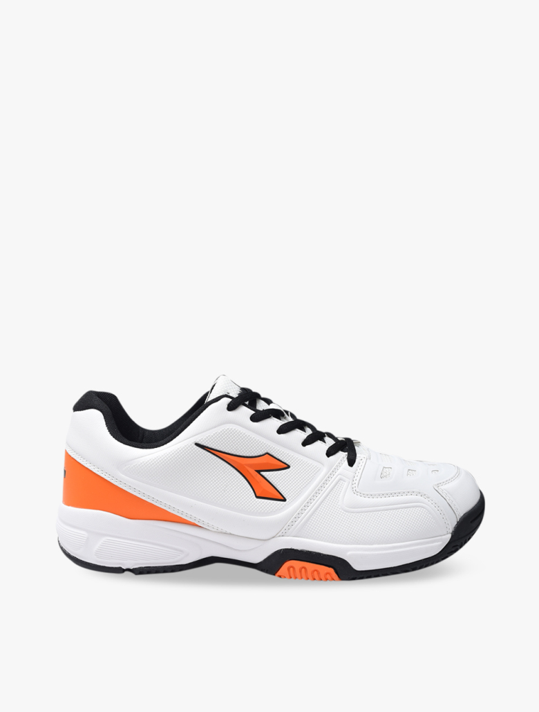 Diadora Grip Men S Sneakers Shoes White Orange