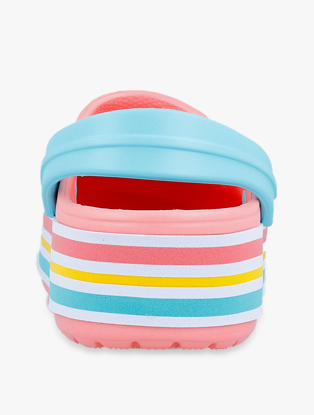 crocband platform bold color clog