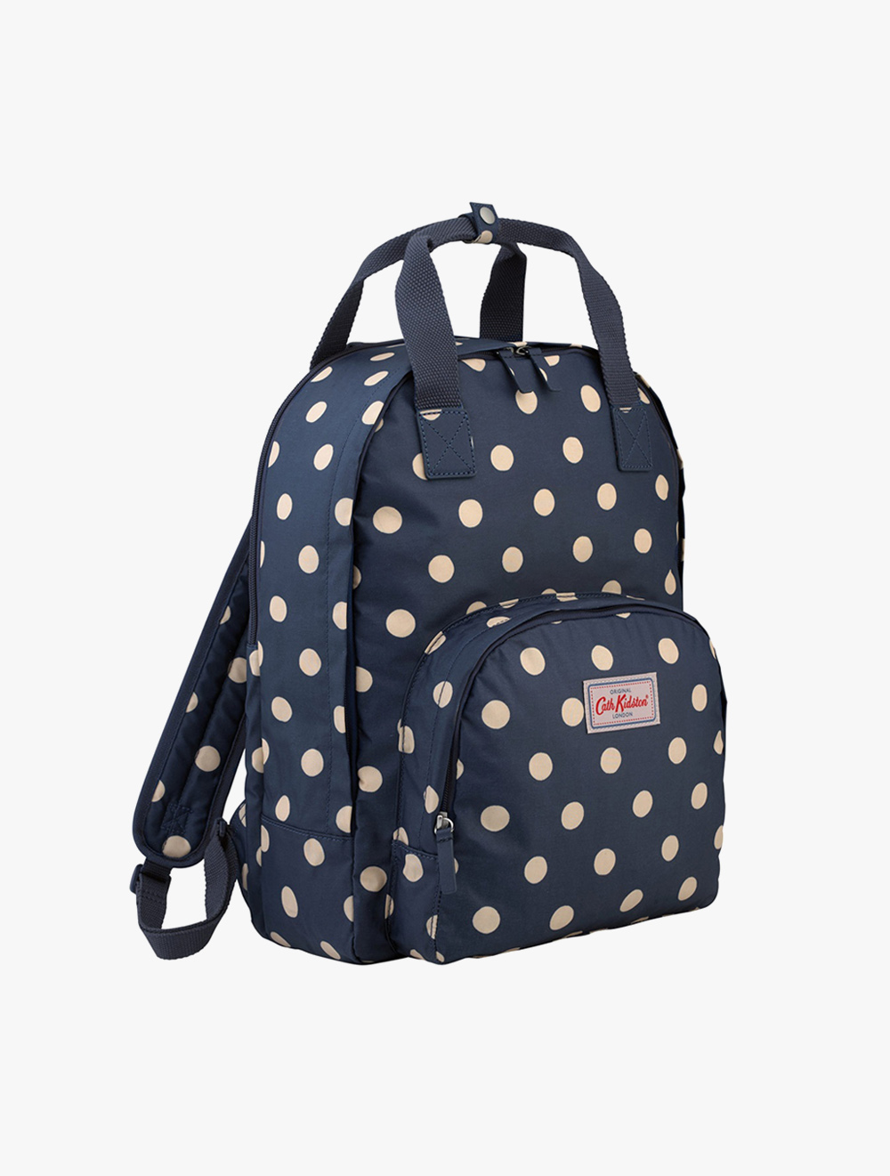 button spot multi pocket backpack