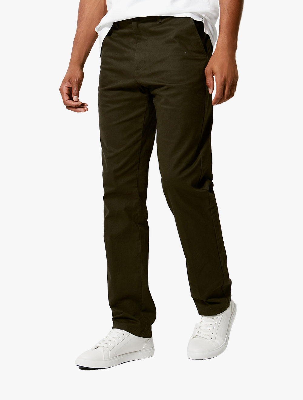 Regular Fit Stretch Chinos