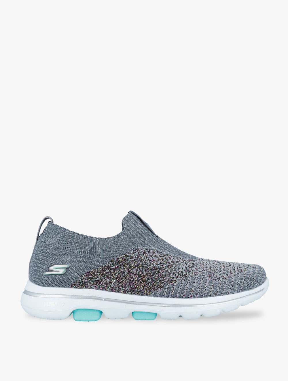 Skechers GOwalk 5 - Enlighten Womens Sneaker Shoes - Grey