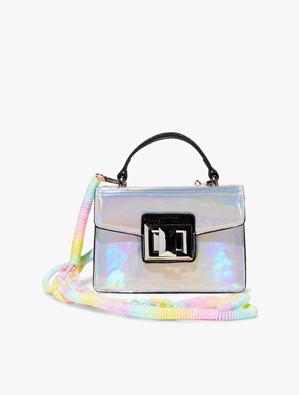 steve madden holographic purse