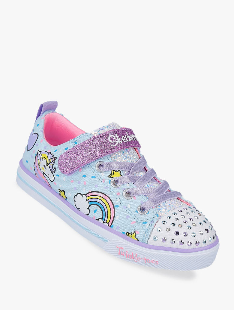 Skechers S Lights Sparkle Lite Unicorn Craze Girls Sneakers Shoes