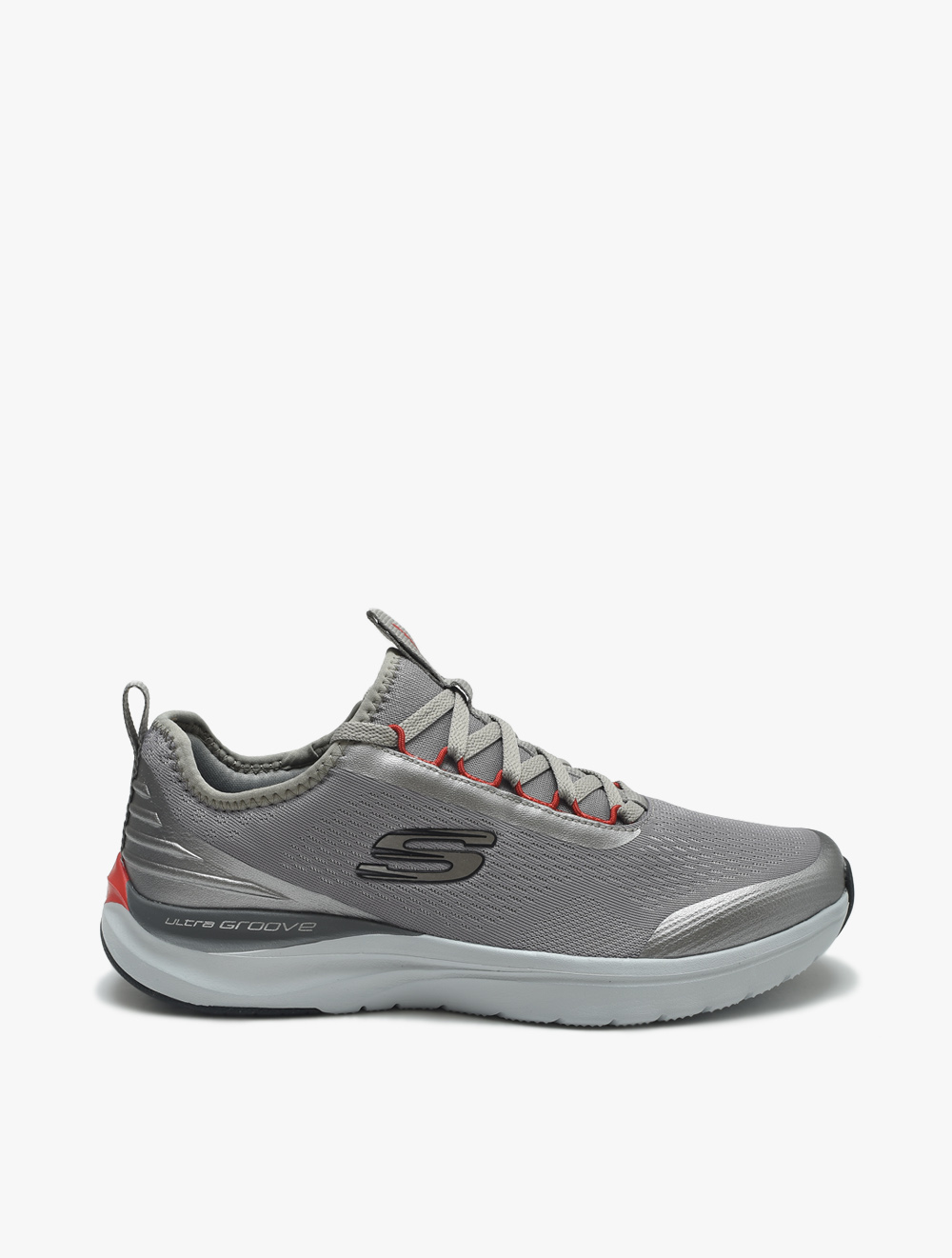 Skechers Ultra Groove Zardov Mens Sneaker Shoes Grey