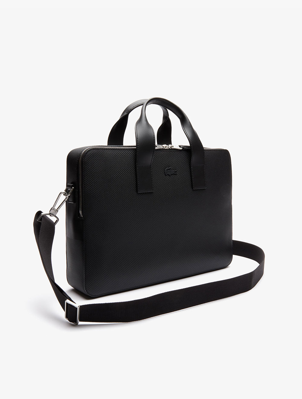 men's chantaco matte piqué leather computer bag