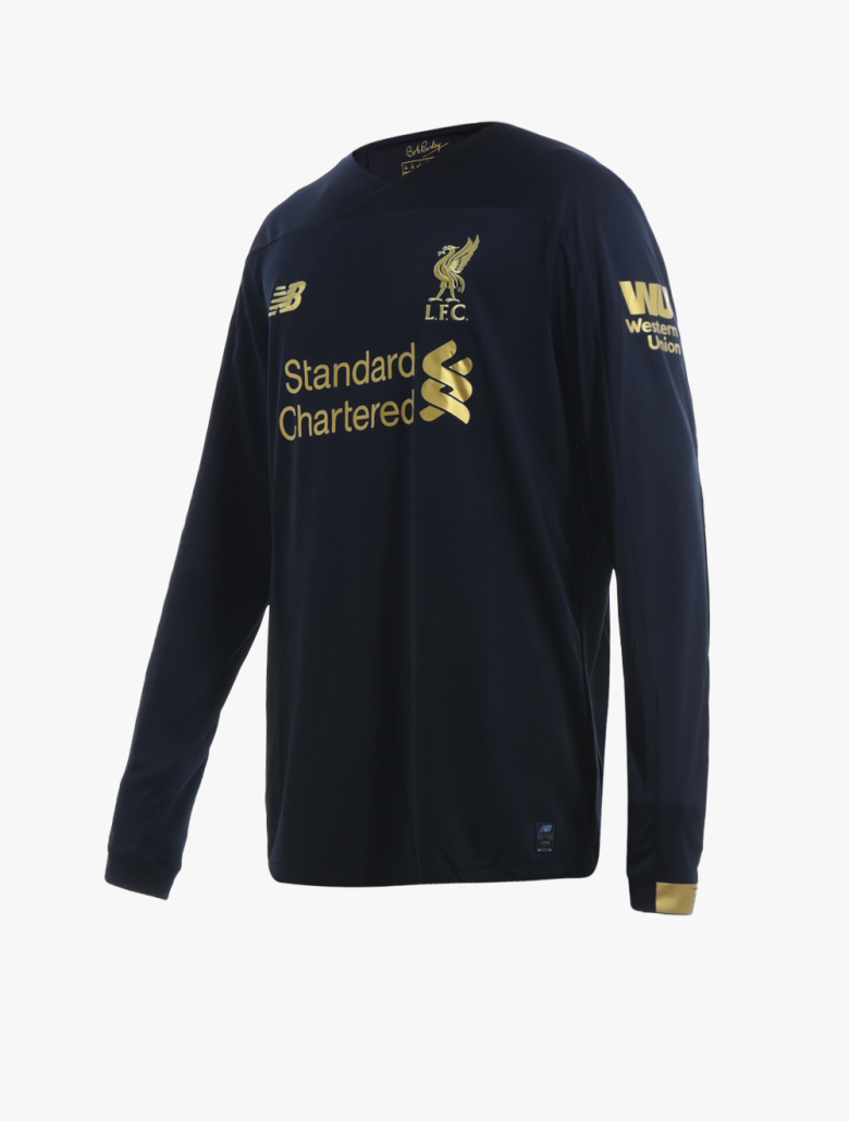 New Balance Liverpool Fc Home Gk Ls Men S Jersey Black