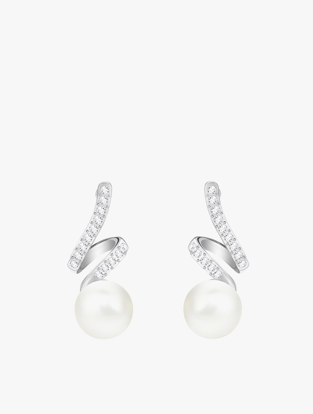 swarovski gabriella pearl earrings