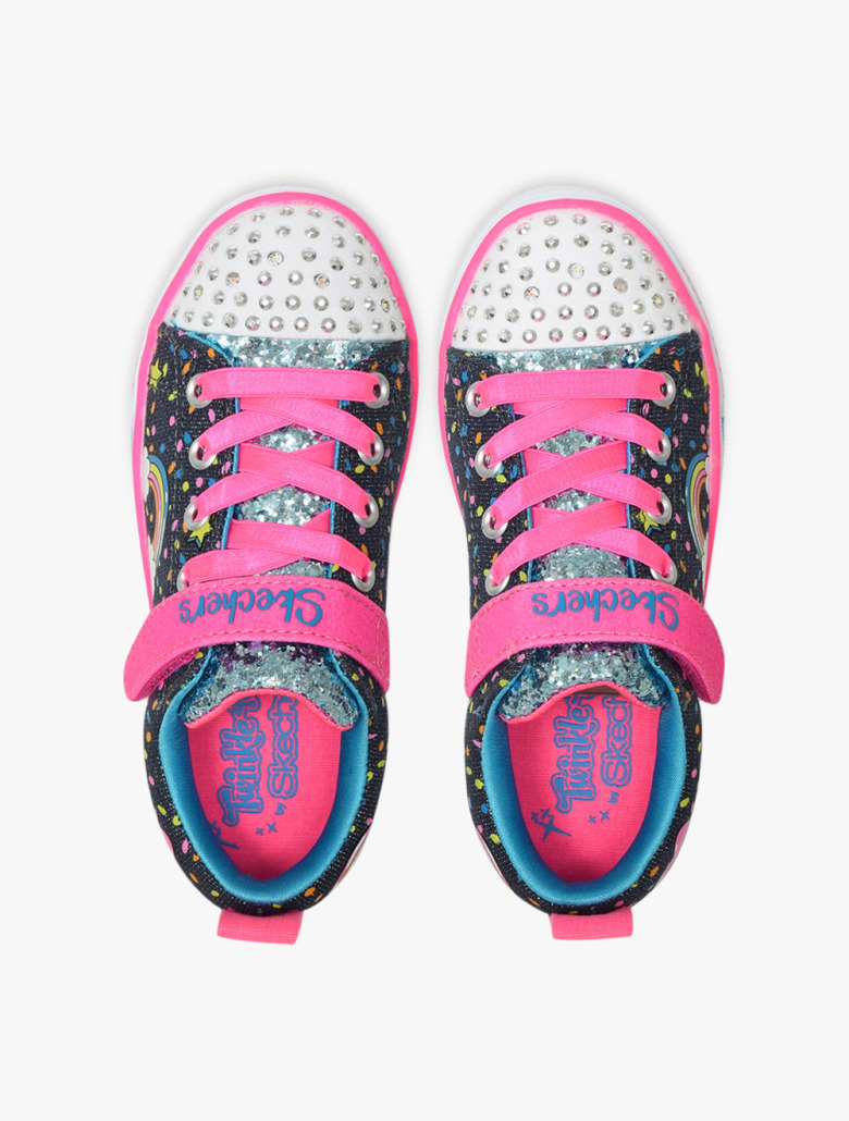 Skechers Twinkle Toes Girl S Gradeschool Sneaker Shoes Navy