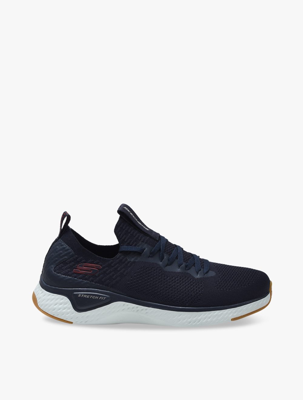 Skechers Solar Fuse Valedge Mens Sneaker Shoes Navy