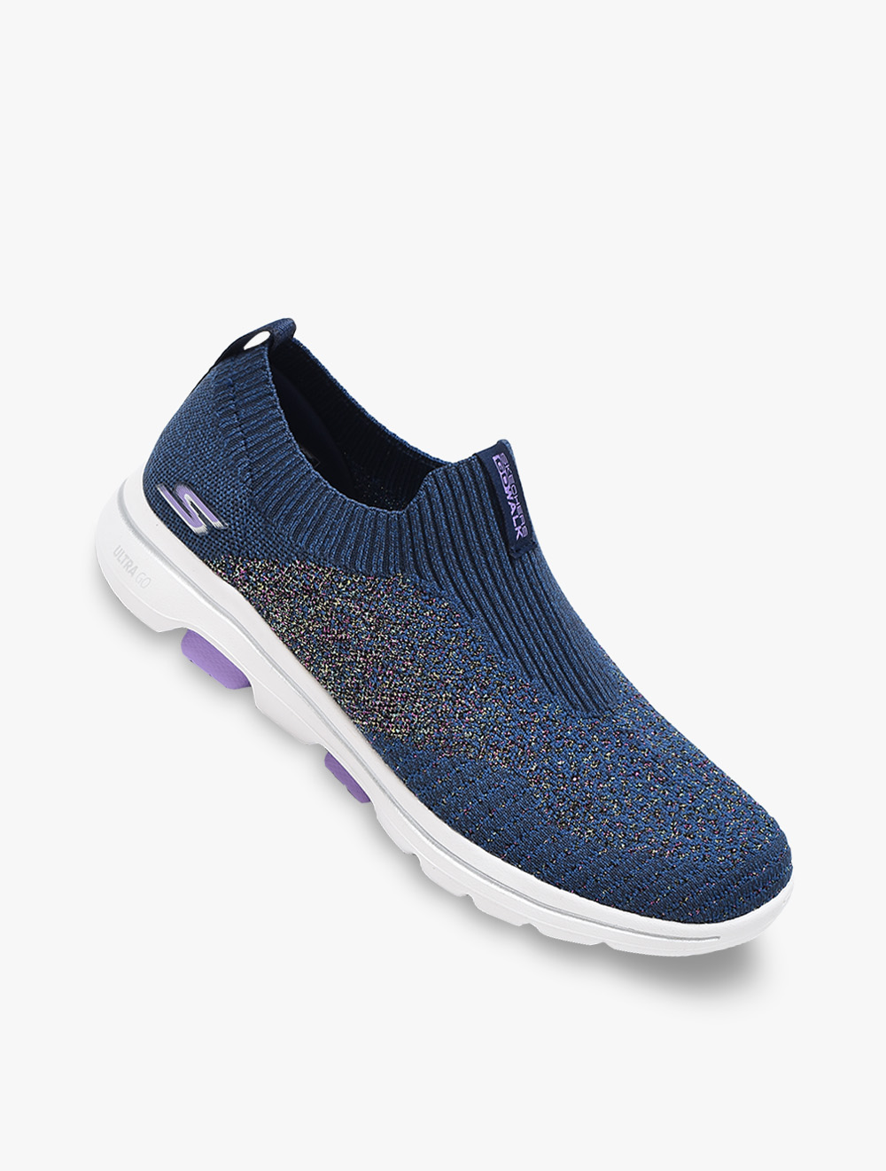 Skechers GOwalk 5 - Enlighten Womens Sneaker Shoes - Navy