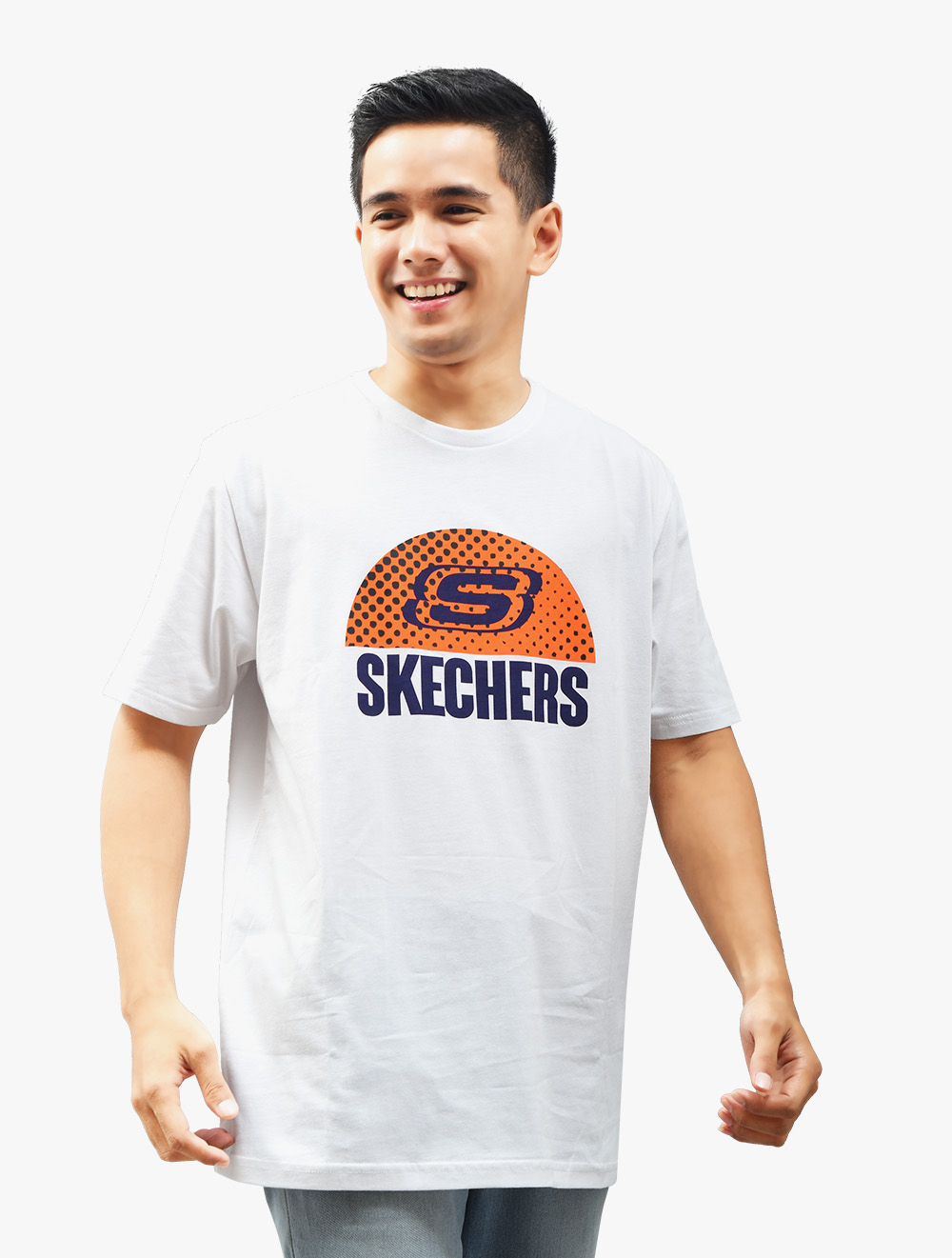 Skechers Mens Graphic Tee - White