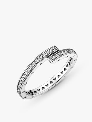 Sparkling Overlapping Ring - 523