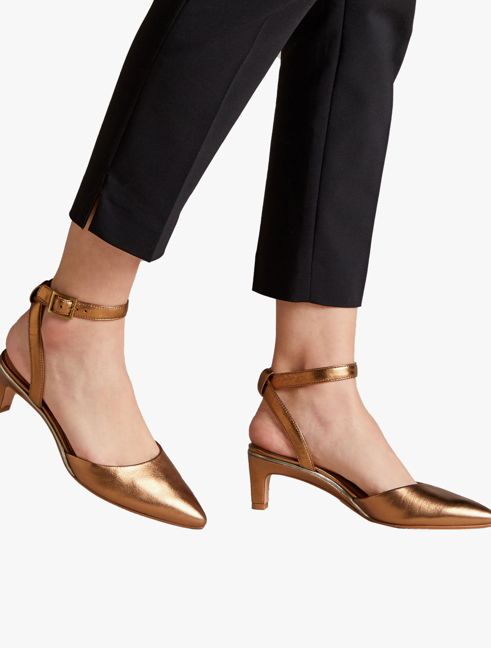 clarks women's heel shoes