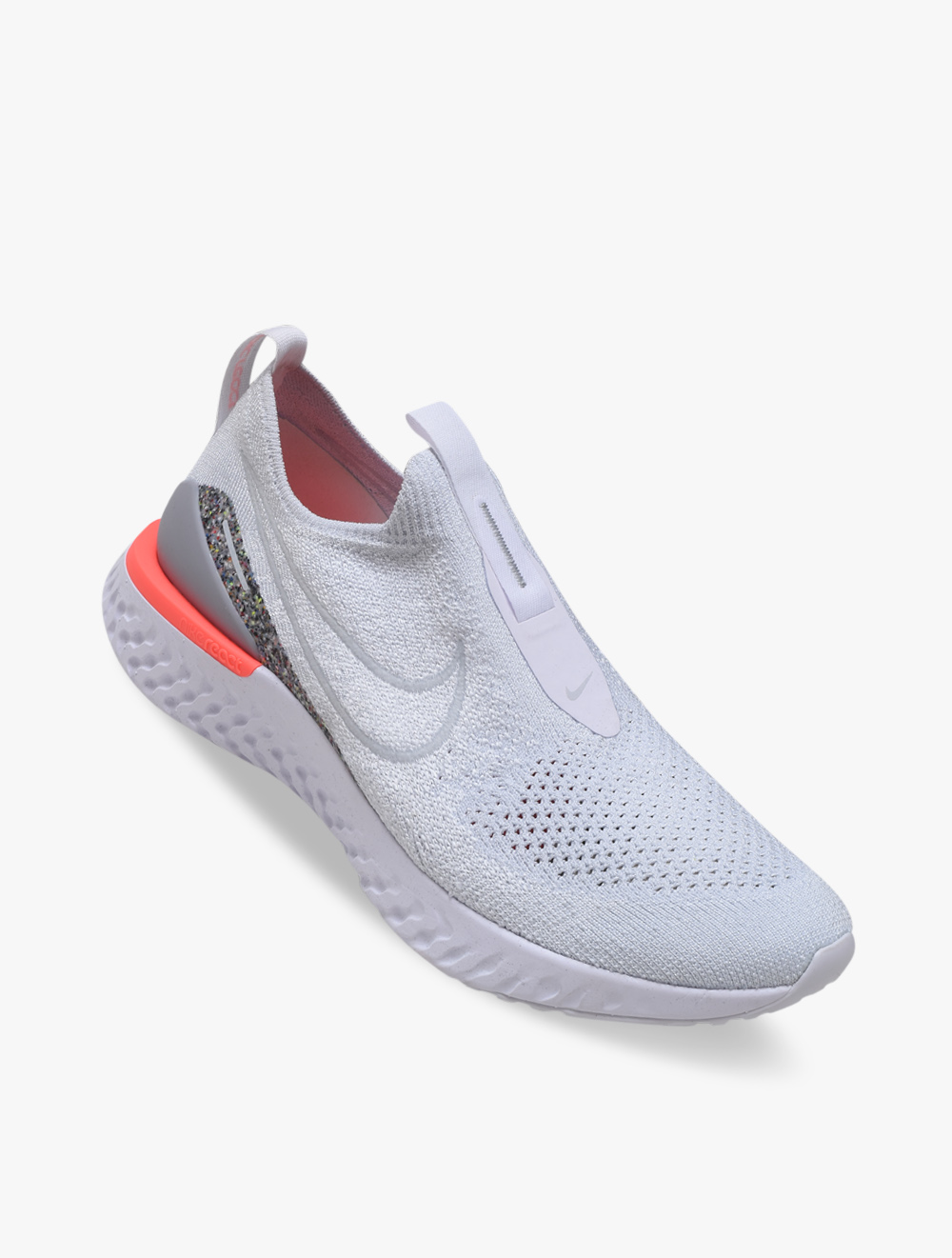 nike epic phantom react flyknit icon clash women's running shoe