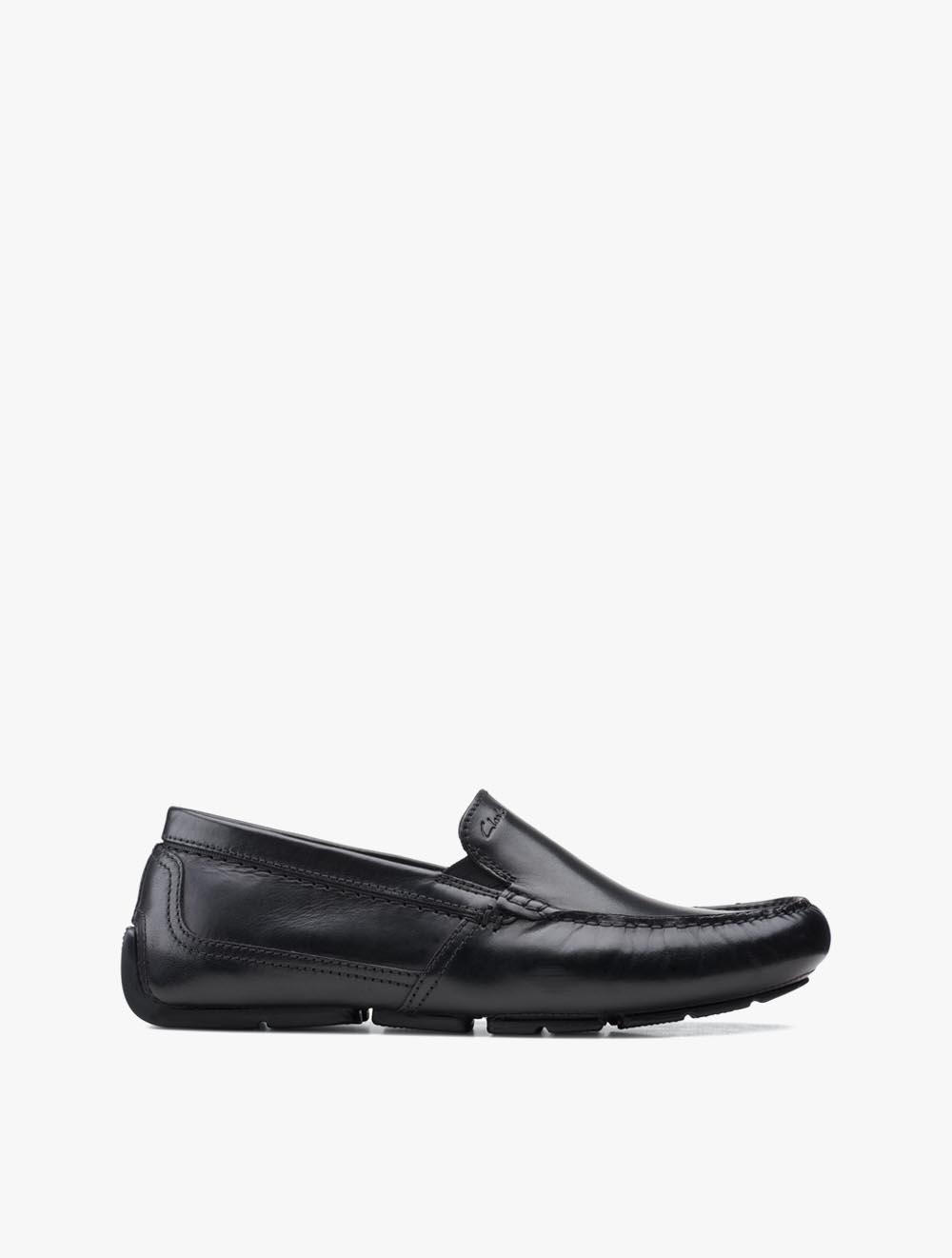 Markman Plain Black Leather