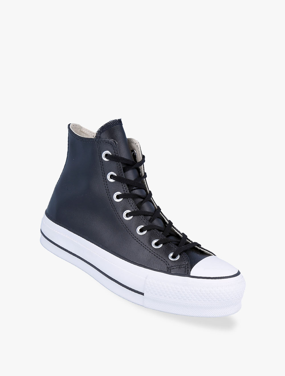 chuck taylor all star lift leather high top