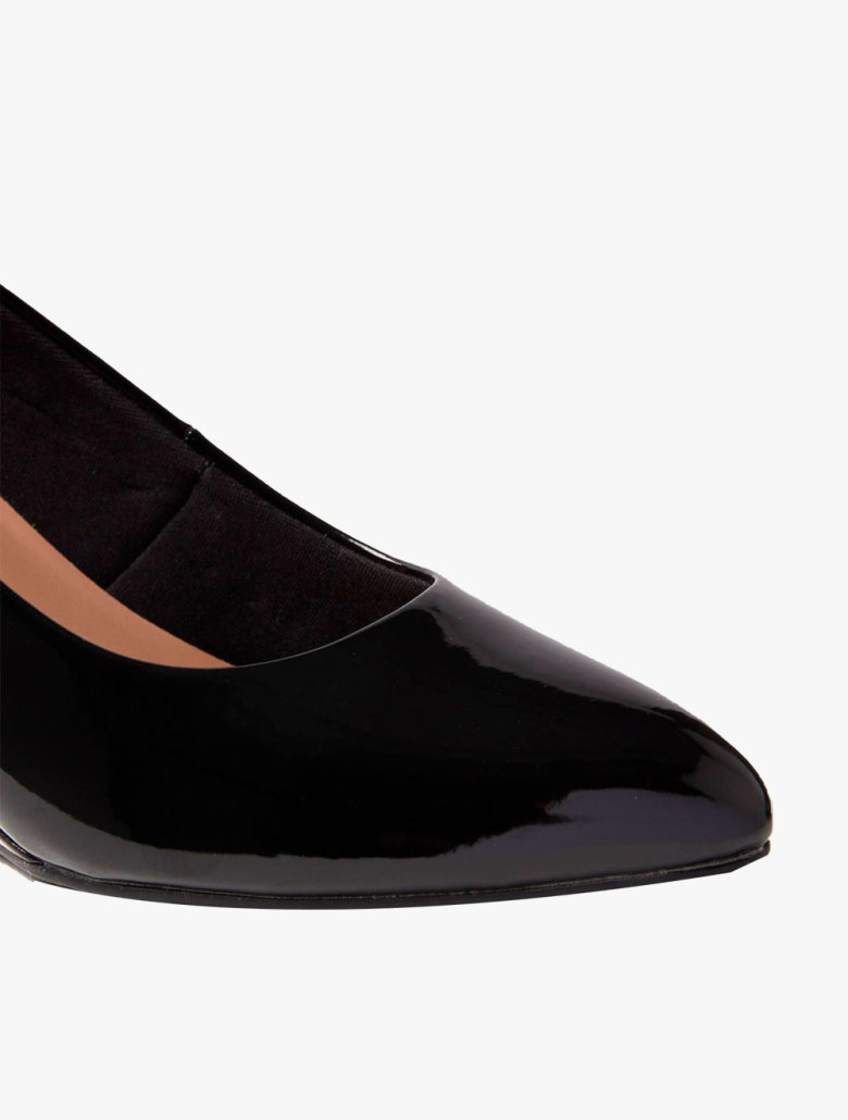 Wedge Heel Court Shoes