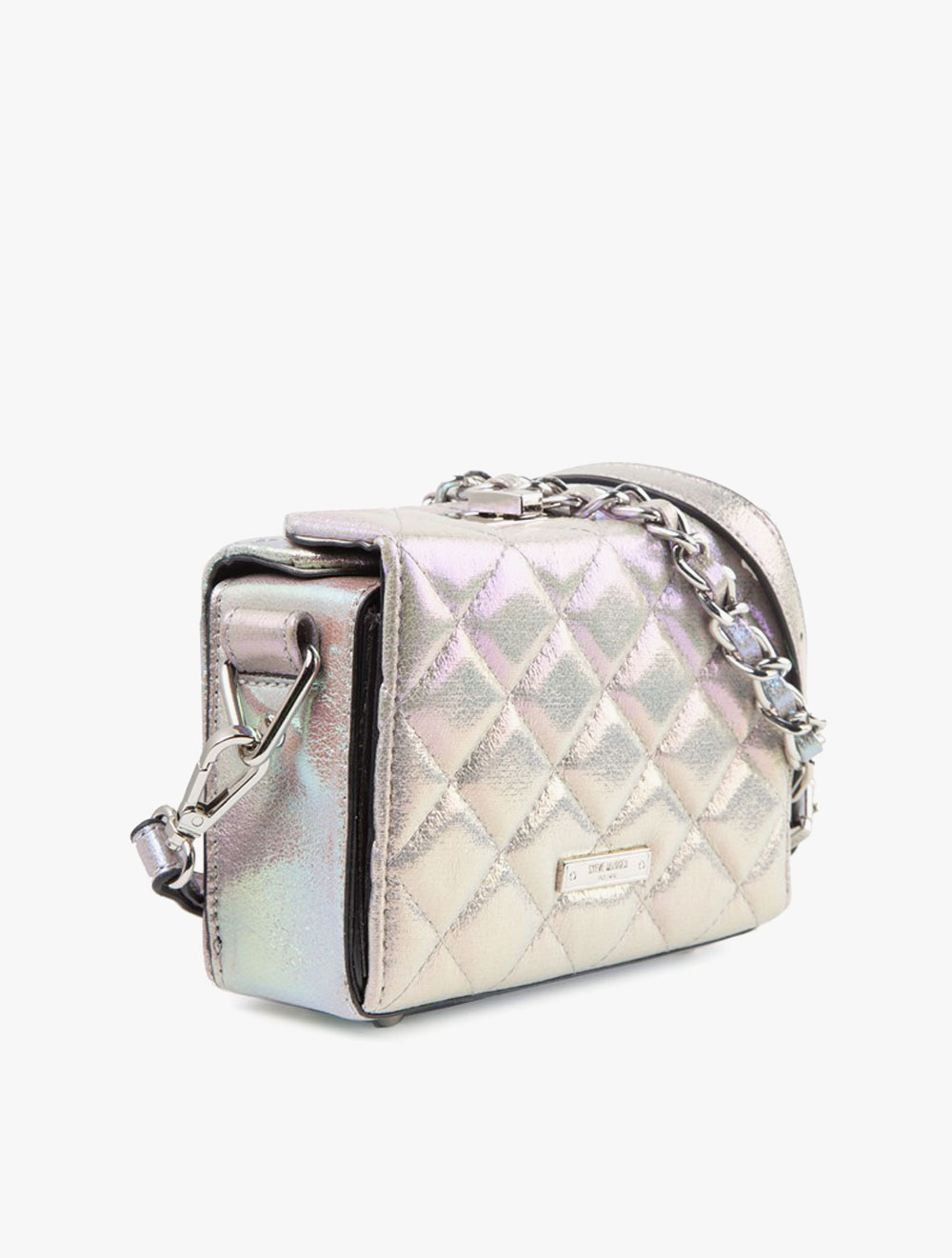 steve madden holographic purse