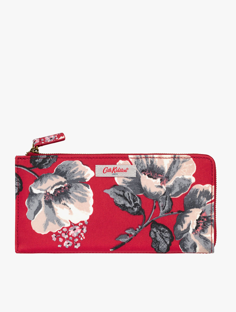 Mid Wild Poppies Long Wallet