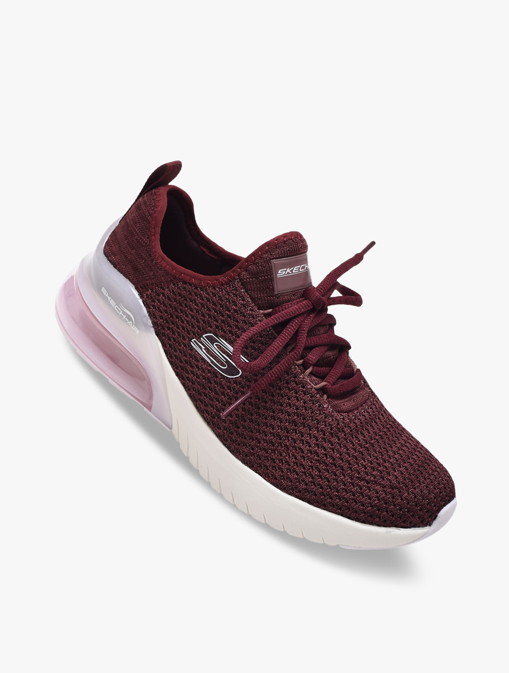 womens trainers burgundy