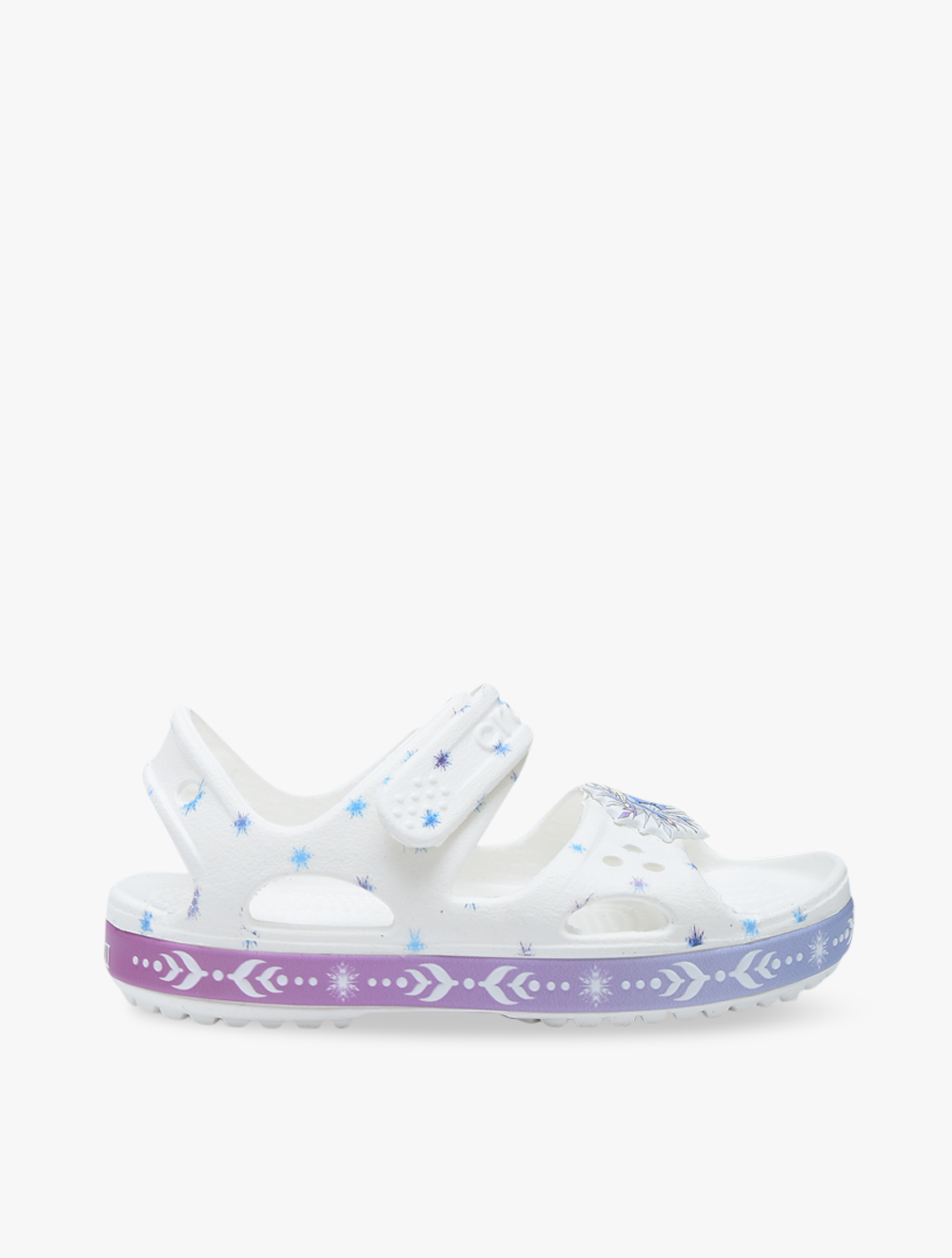 white disney crocs