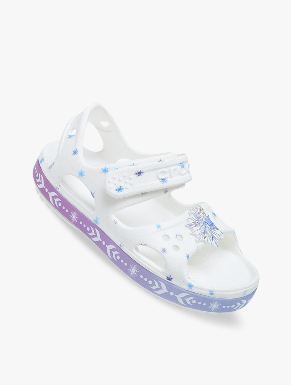 white disney crocs