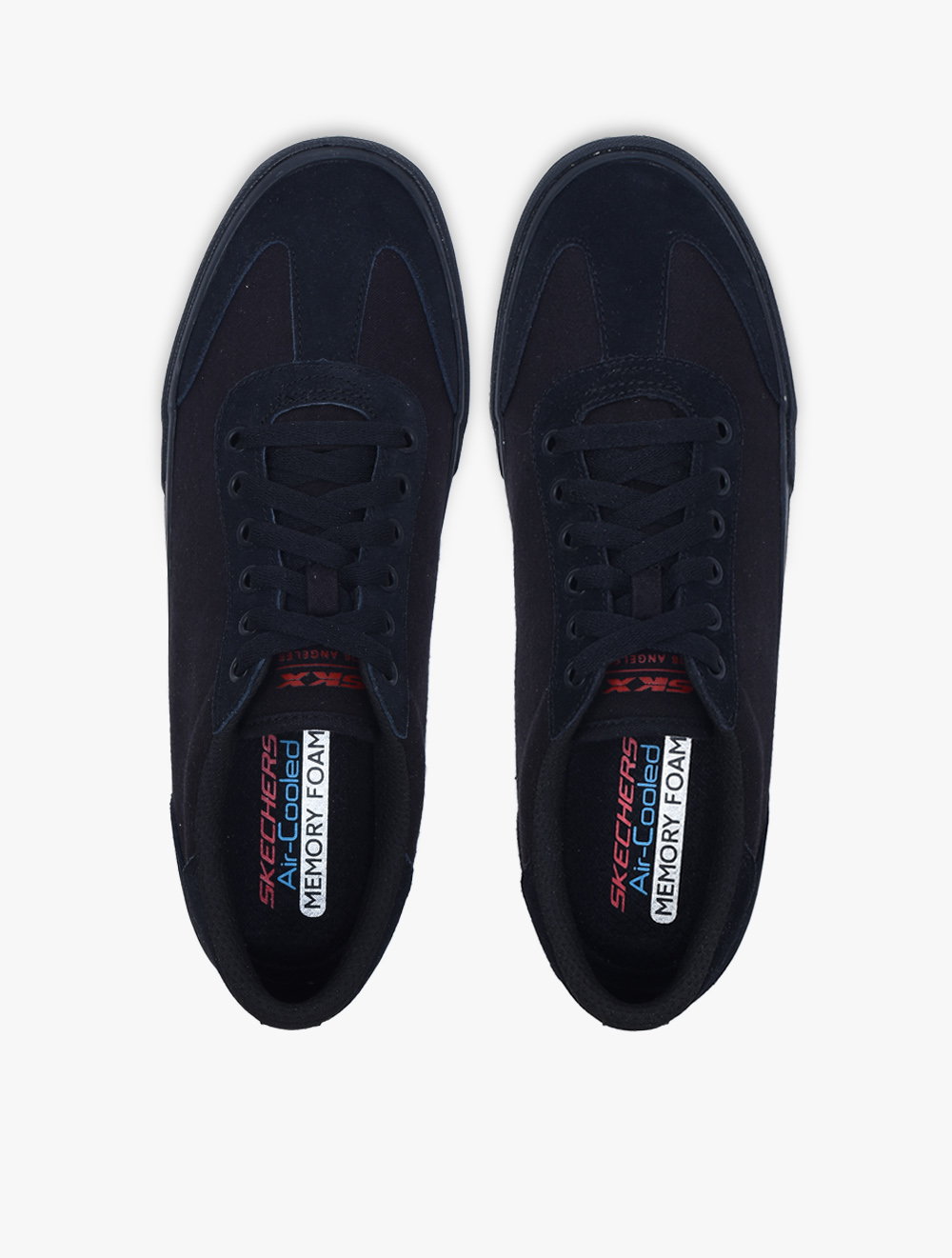Skechers Sport Skate Mens Sneaker Shoes Black