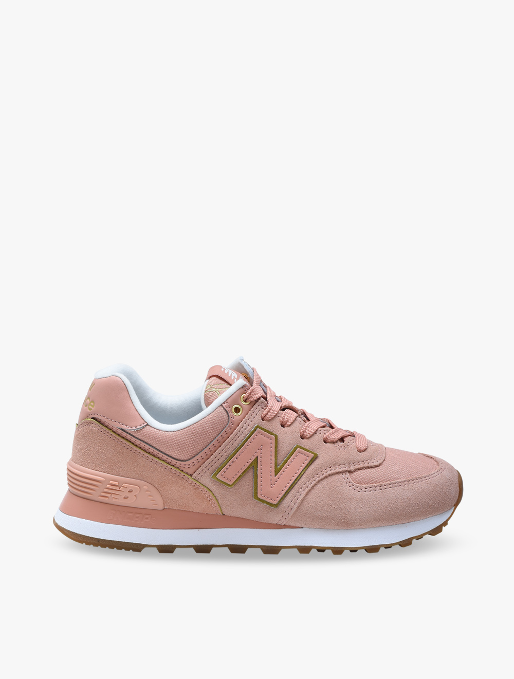 New Balance 574 Kinsugi Womens Sneaker Shoes - Pink