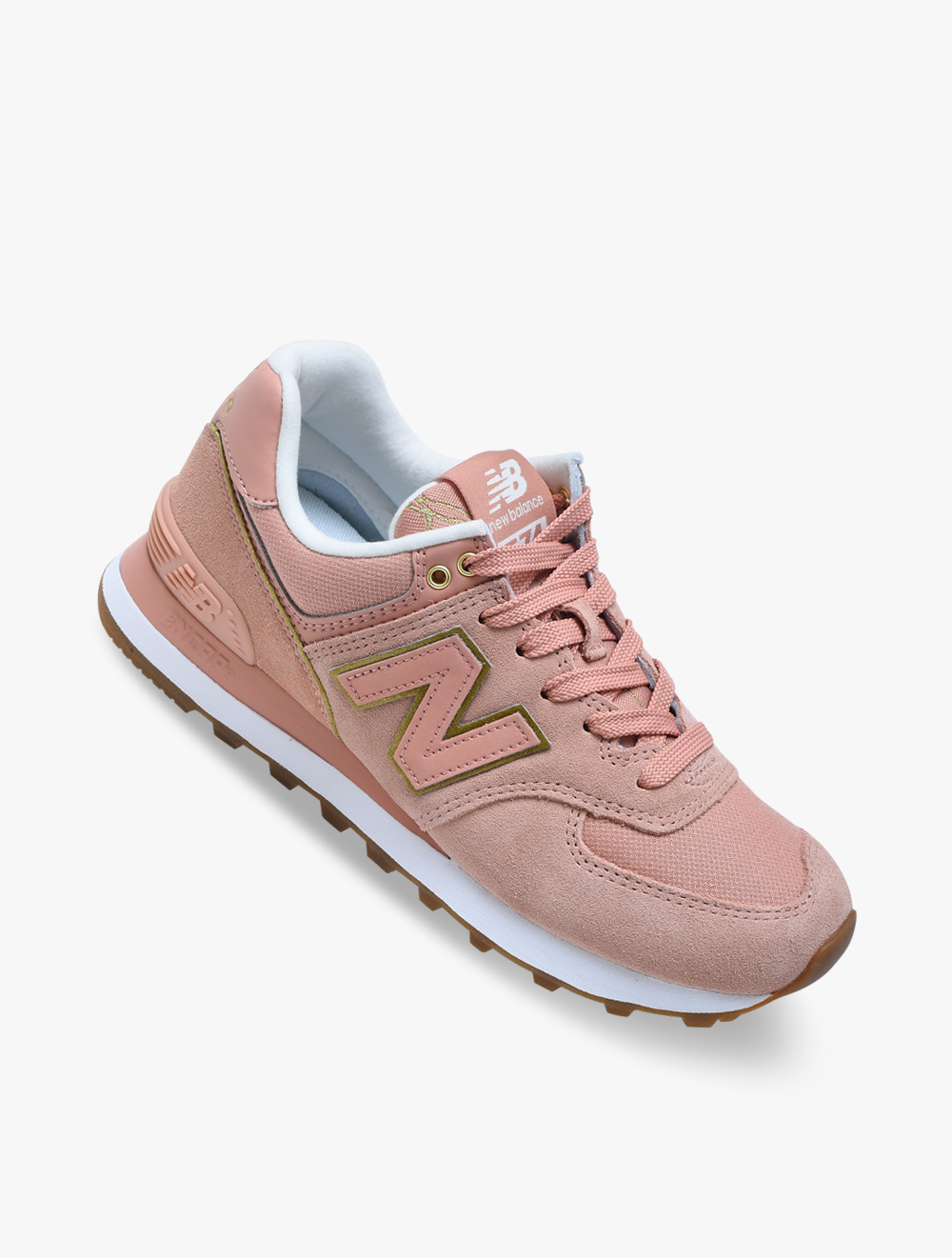 New Balance 574 Kinsugi Womens Sneaker Shoes - Pink