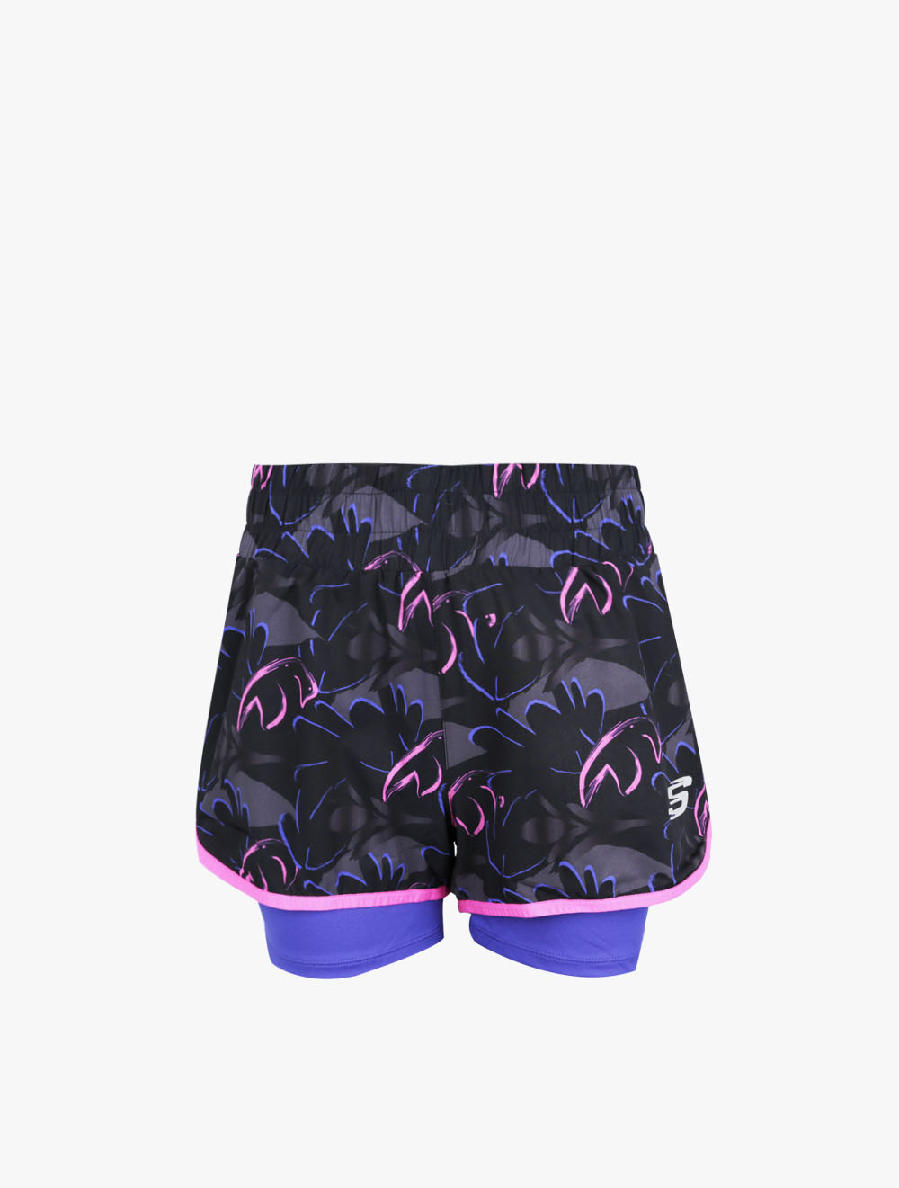skechers shorts purple