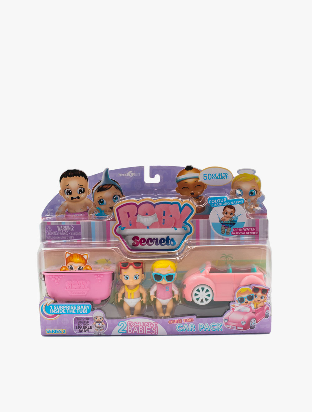 baby secrets car pack