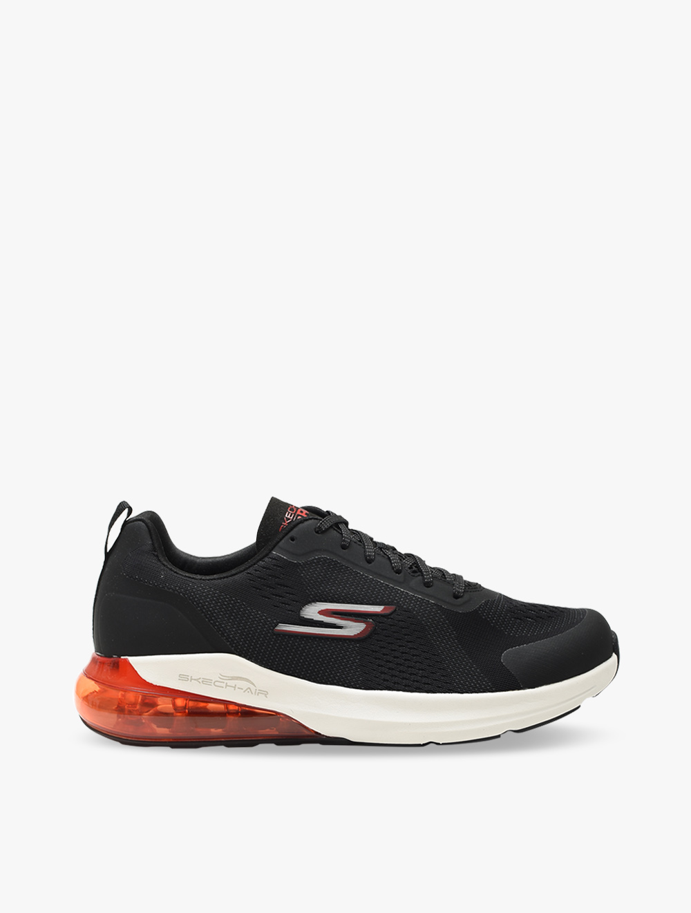 Skechers GOrun Air Jetstream Mens Sneaker Shoes Black/Red