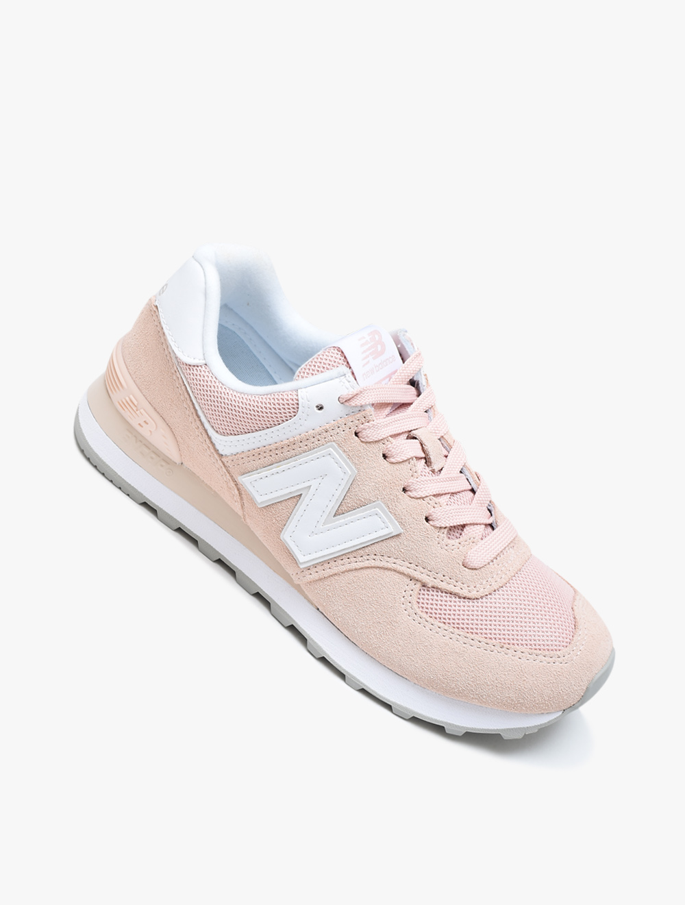 New Balance 574 Womens Sneaker Shoes - Pink