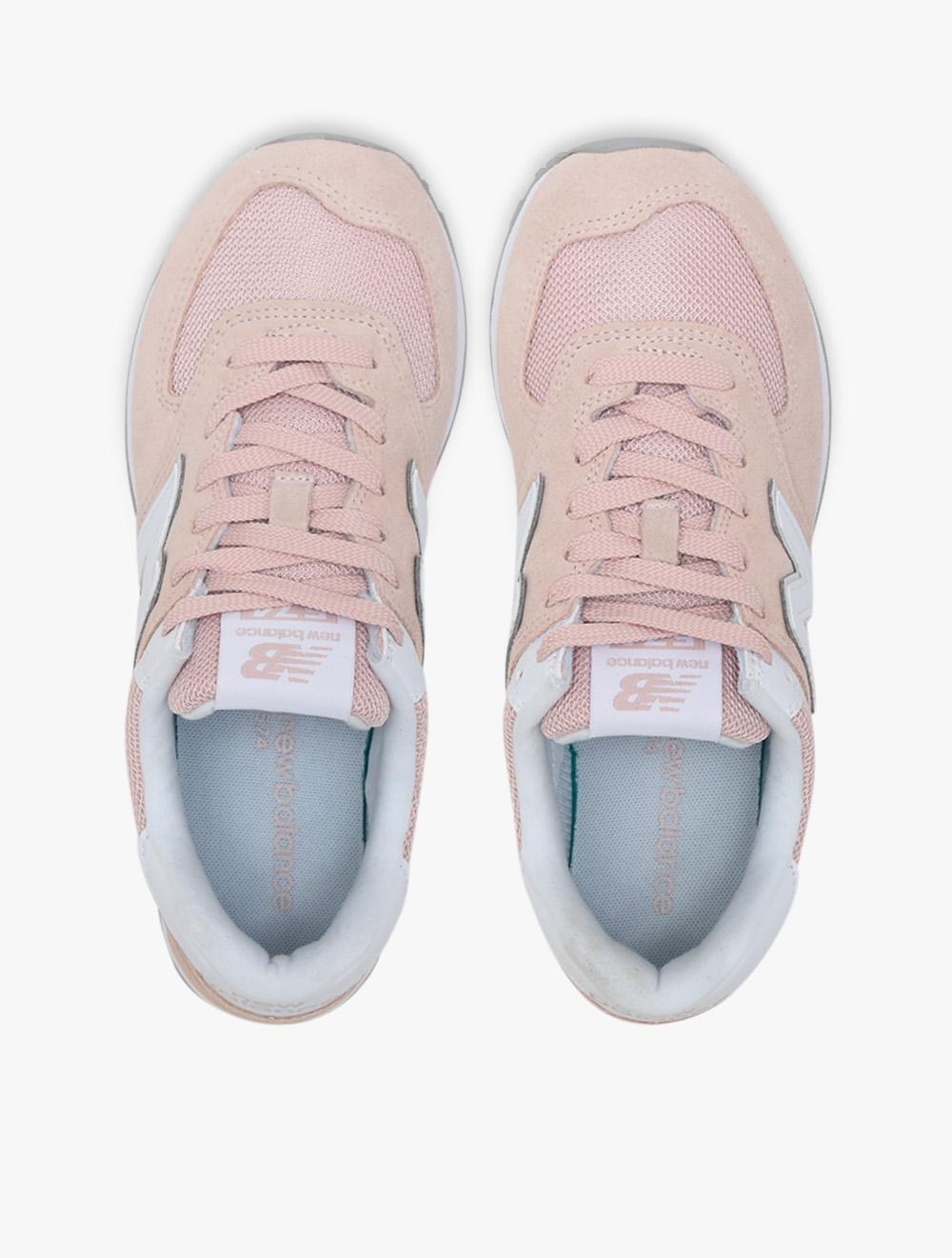 New Balance 574 Womens Sneaker Shoes - Pink