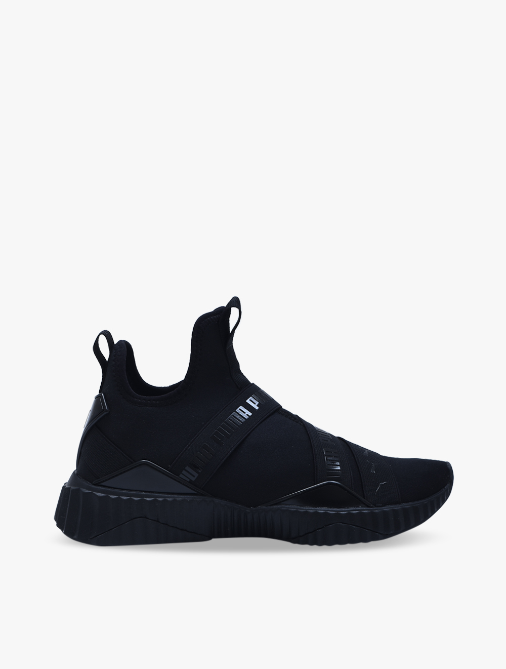 puma defy mid glossy