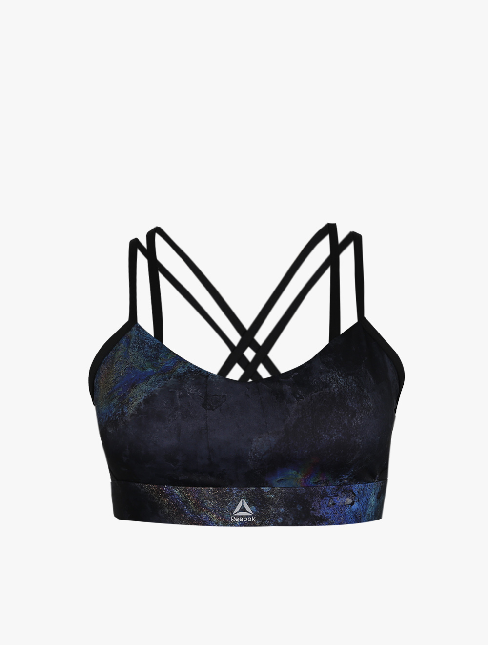 reebok oil slick bra