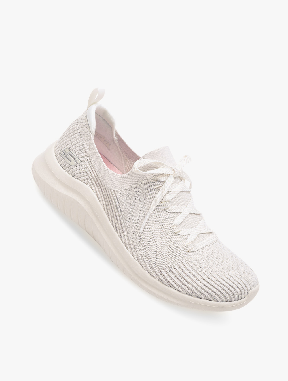 Skechers Ultra Flex 2.0 - Flash Illusion Womens Sneaker Shoes - Off White