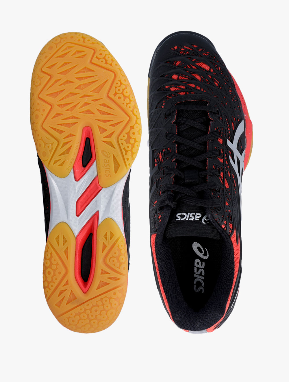 asics men's badminton shoes court control ff