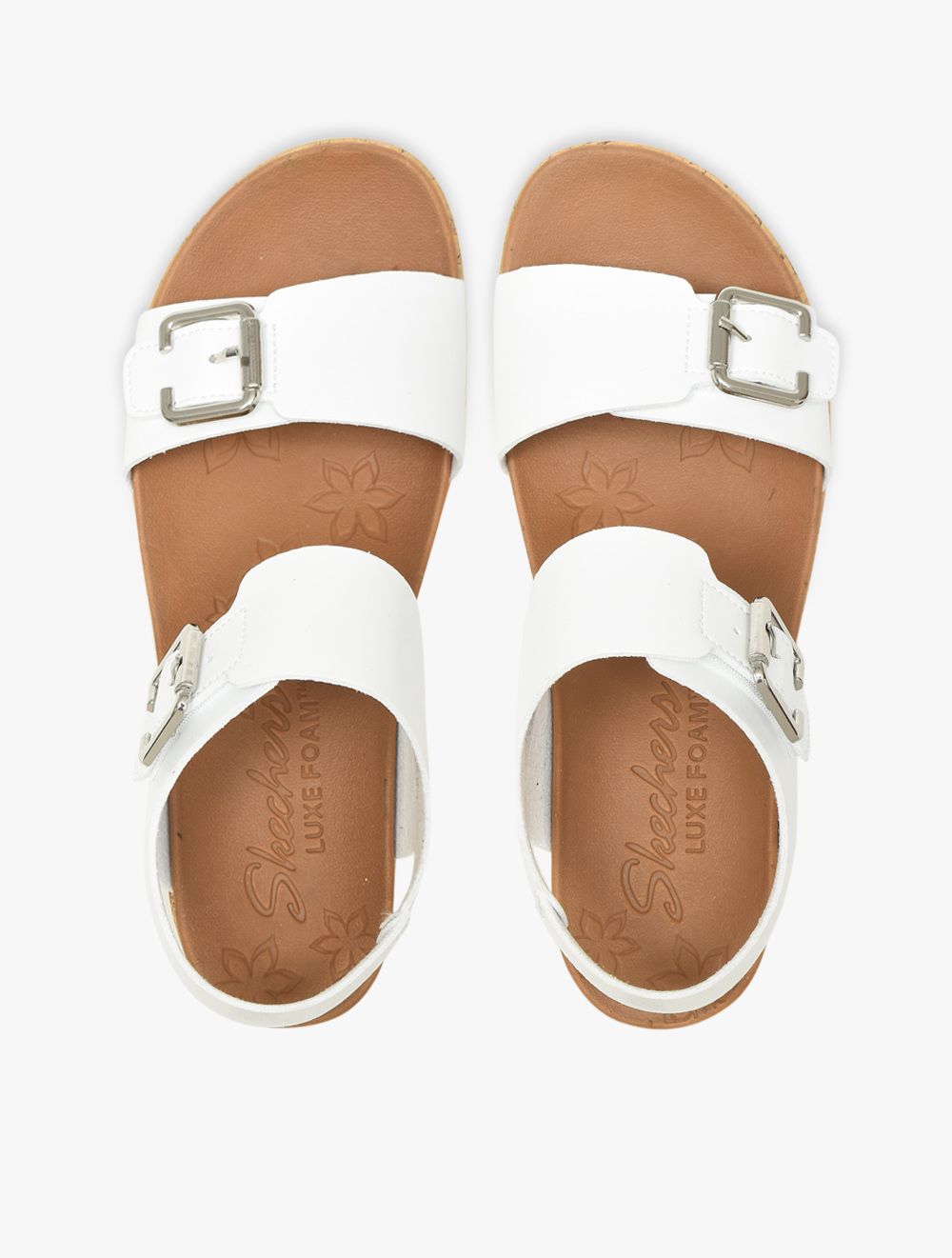 Skechers Brit - Go Getter Womens Sandals - White